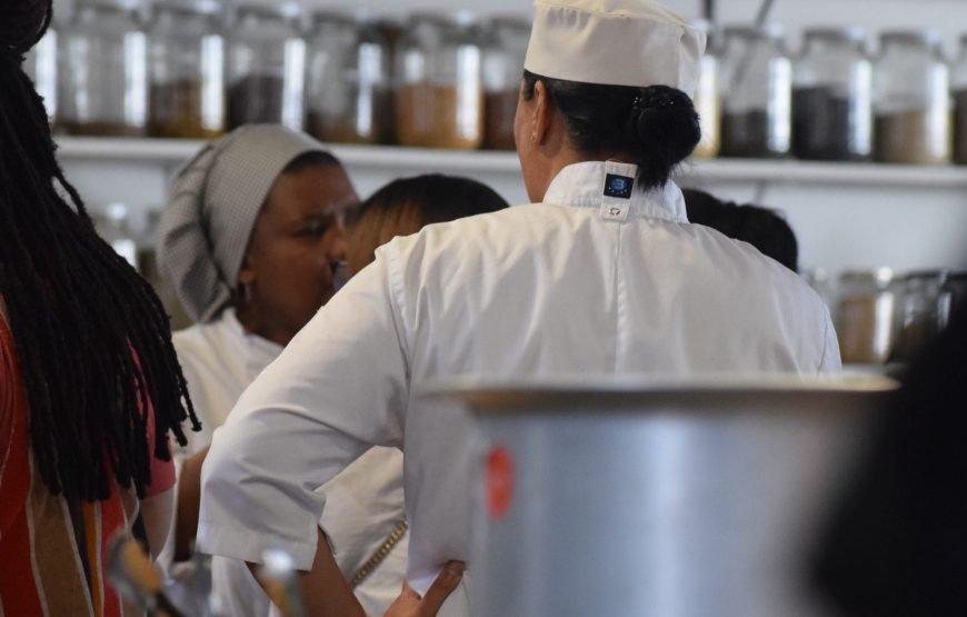 Cooking with the local families in Khayelitsha  (Cape Town TownShip)