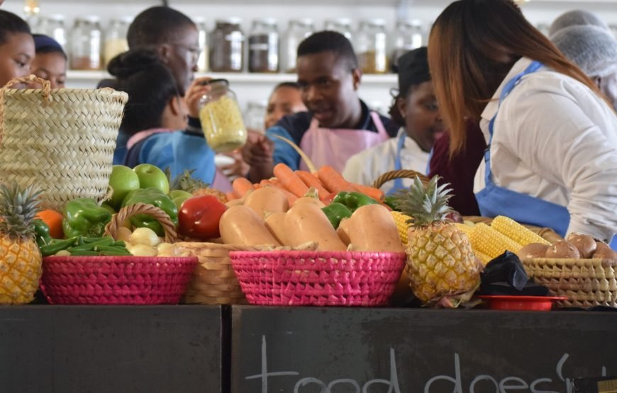 Cooking with the local families in Khayelitsha  (Cape Town TownShip)
